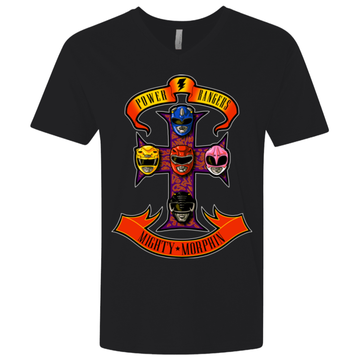 T-Shirts Black / X-Small Appetite for Morphin Men's Premium V-Neck