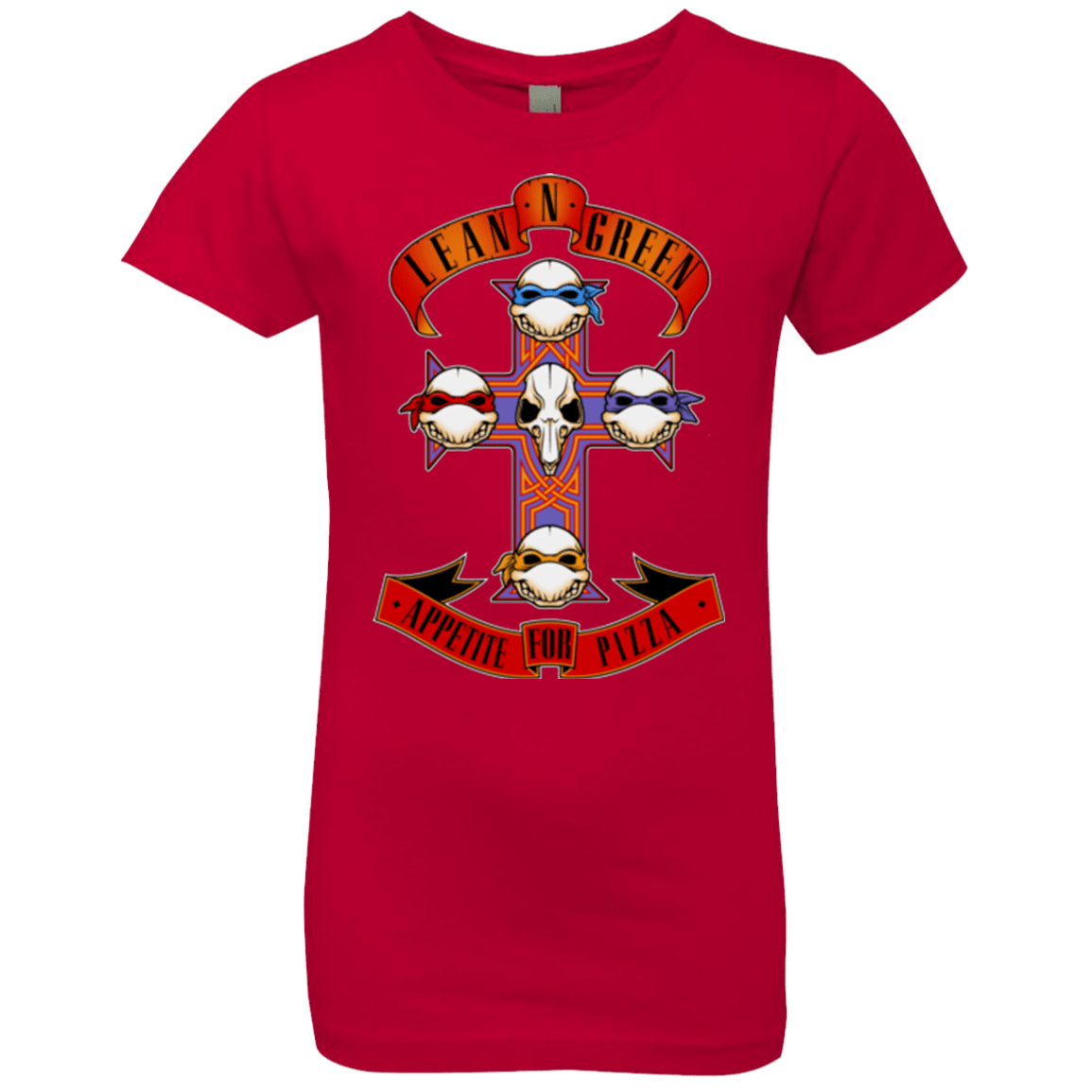 T-Shirts Red / YXS APPETITE FOR PIZZA Girls Premium T-Shirt