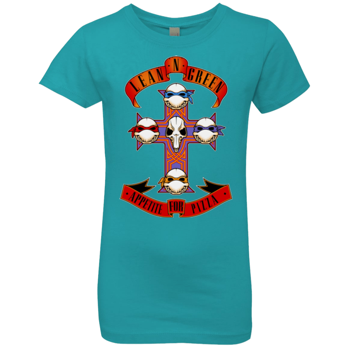 T-Shirts Tahiti Blue / YXS APPETITE FOR PIZZA Girls Premium T-Shirt