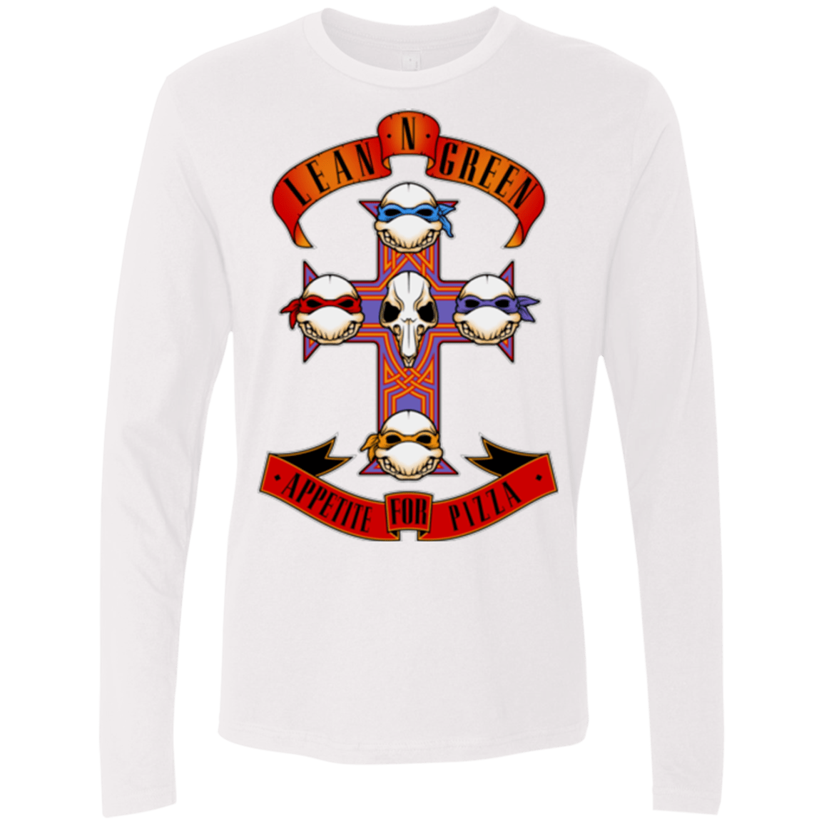 T-Shirts White / Small APPETITE FOR PIZZA Men's Premium Long Sleeve