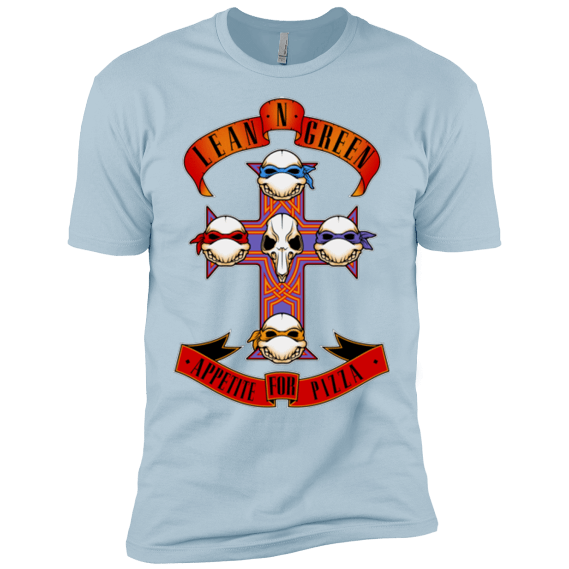 T-Shirts Light Blue / X-Small APPETITE FOR PIZZA Men's Premium T-Shirt