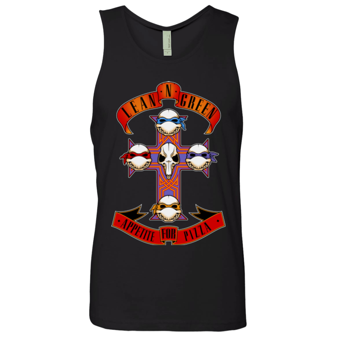 T-Shirts Black / Small APPETITE FOR PIZZA Men's Premium Tank Top