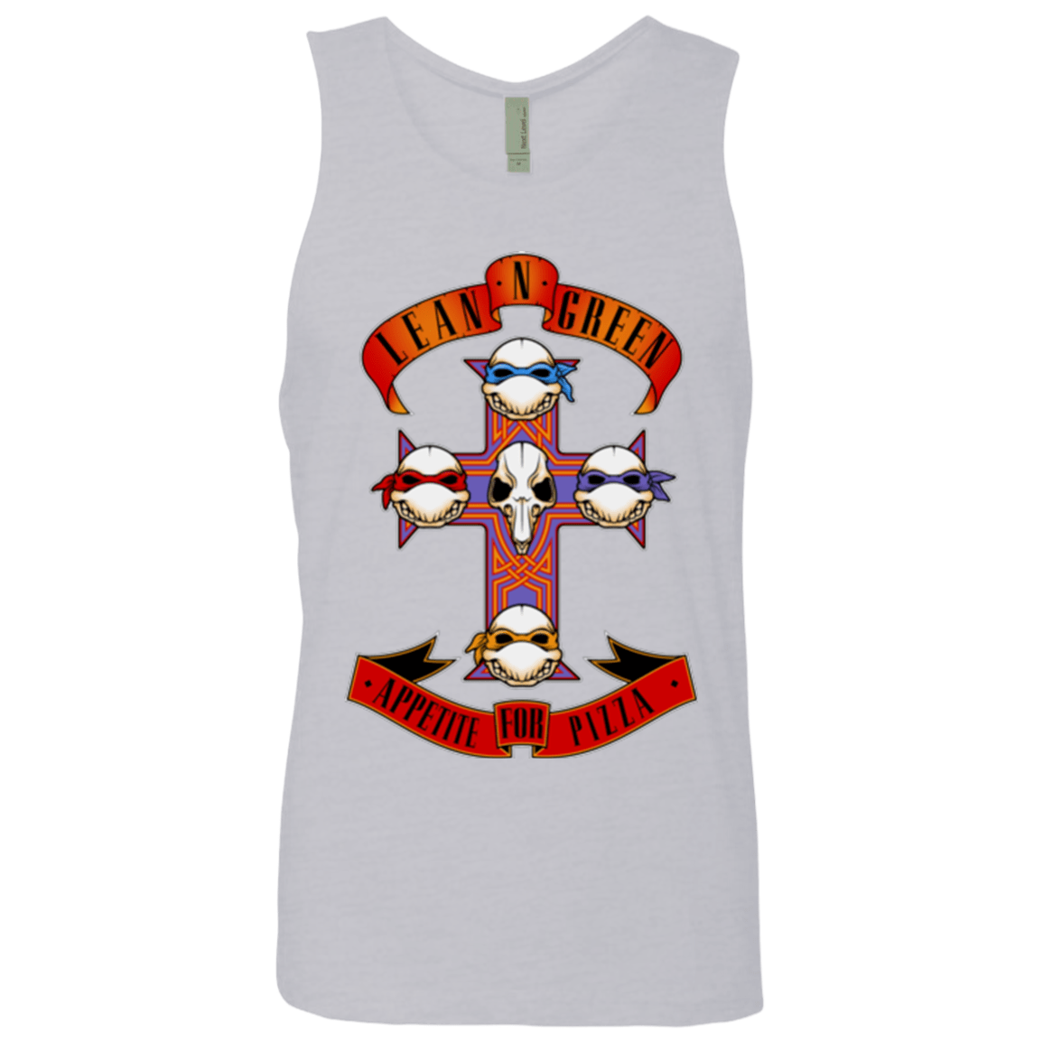 T-Shirts Heather Grey / Small APPETITE FOR PIZZA Men's Premium Tank Top