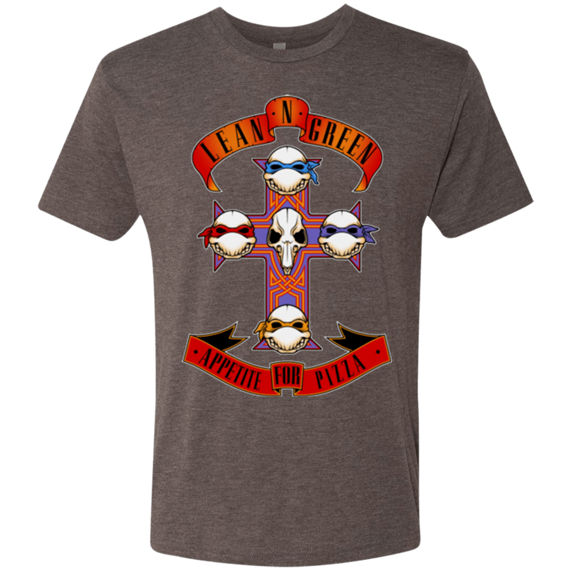 T-Shirts Macchiato / Small APPETITE FOR PIZZA Men's Triblend T-Shirt