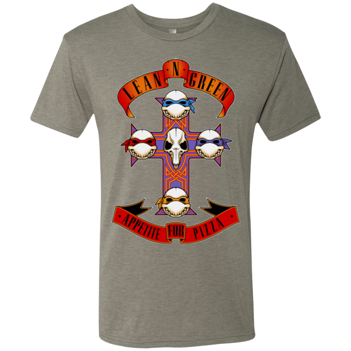 T-Shirts Venetian Grey / Small APPETITE FOR PIZZA Men's Triblend T-Shirt