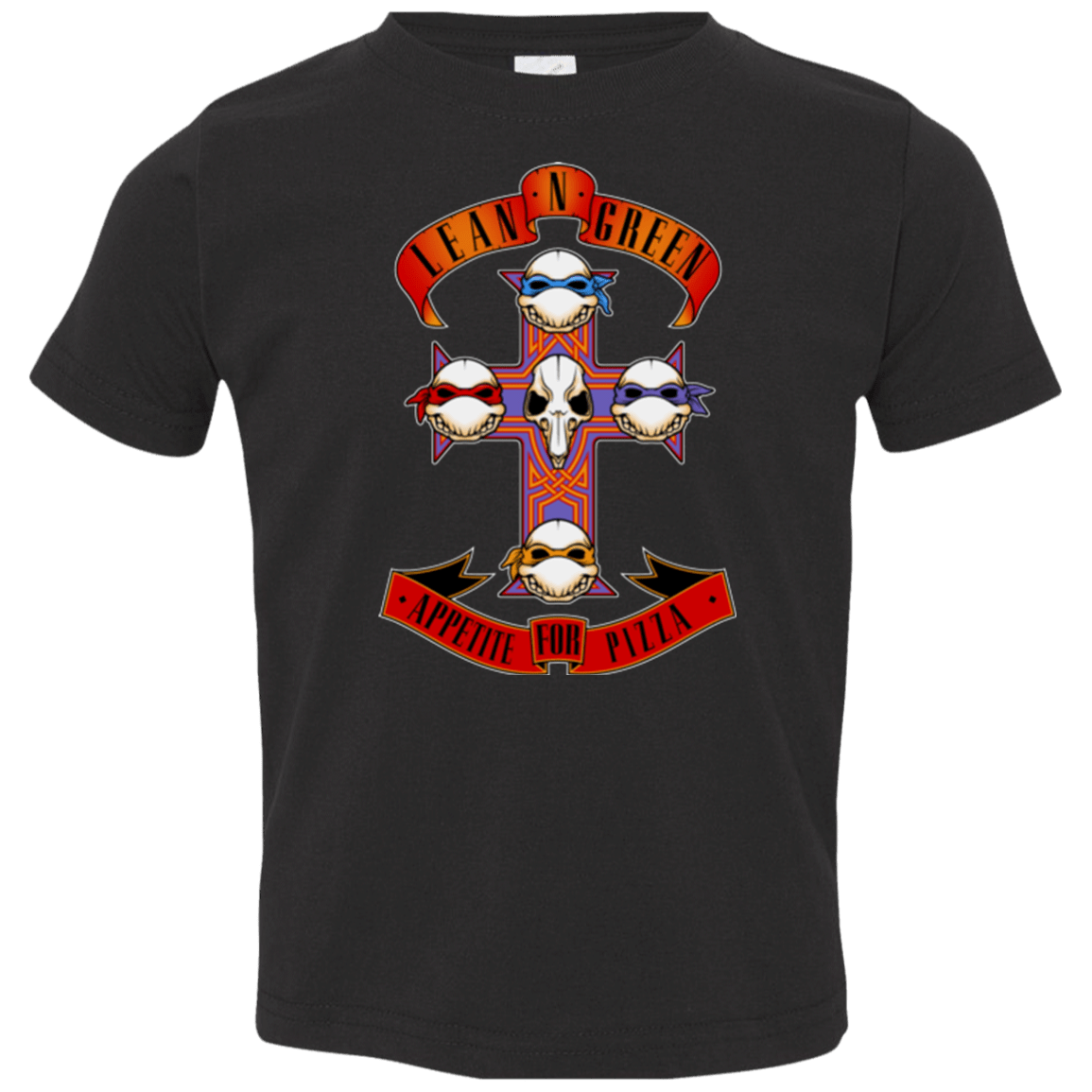 T-Shirts Black / 2T APPETITE FOR PIZZA Toddler Premium T-Shirt