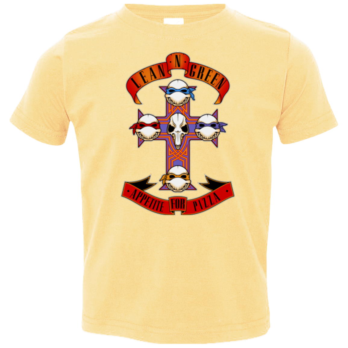 T-Shirts Butter / 2T APPETITE FOR PIZZA Toddler Premium T-Shirt