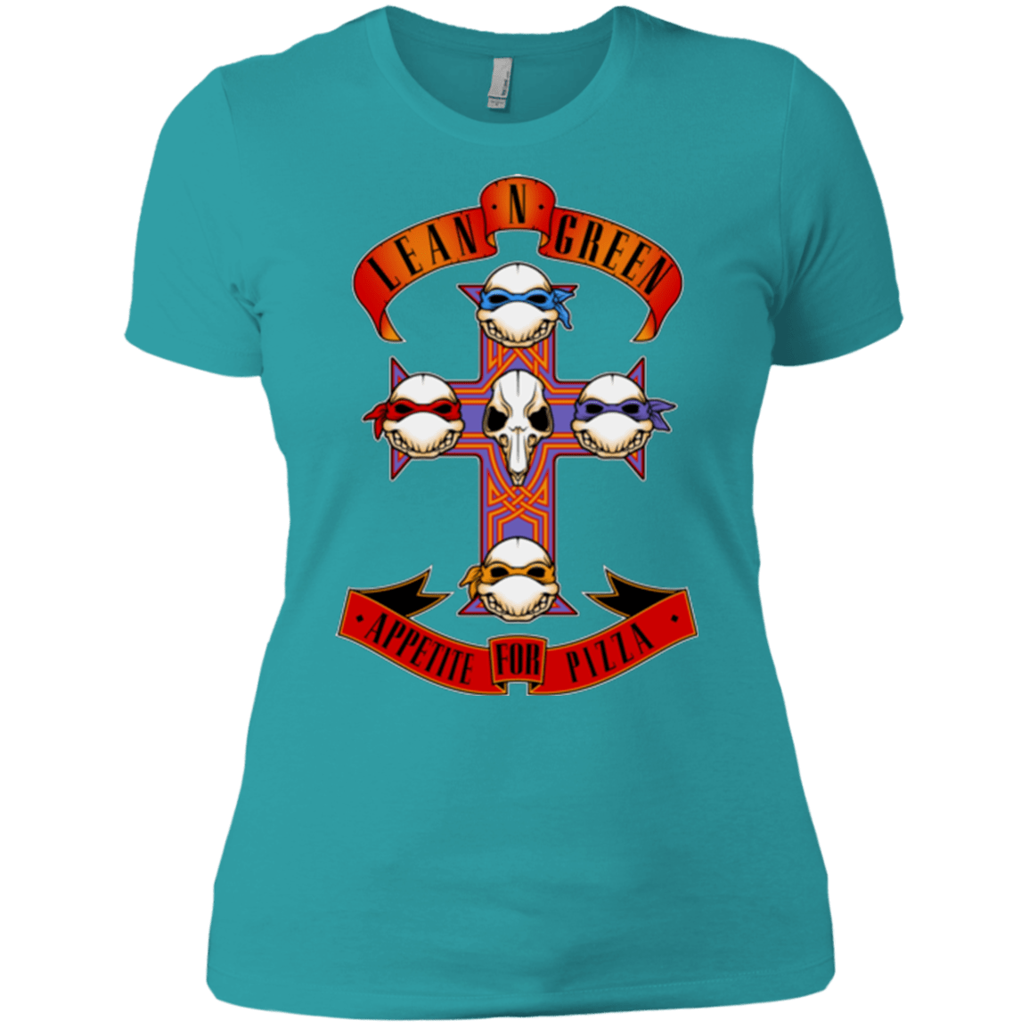 T-Shirts Tahiti Blue / X-Small APPETITE FOR PIZZA Women's Premium T-Shirt