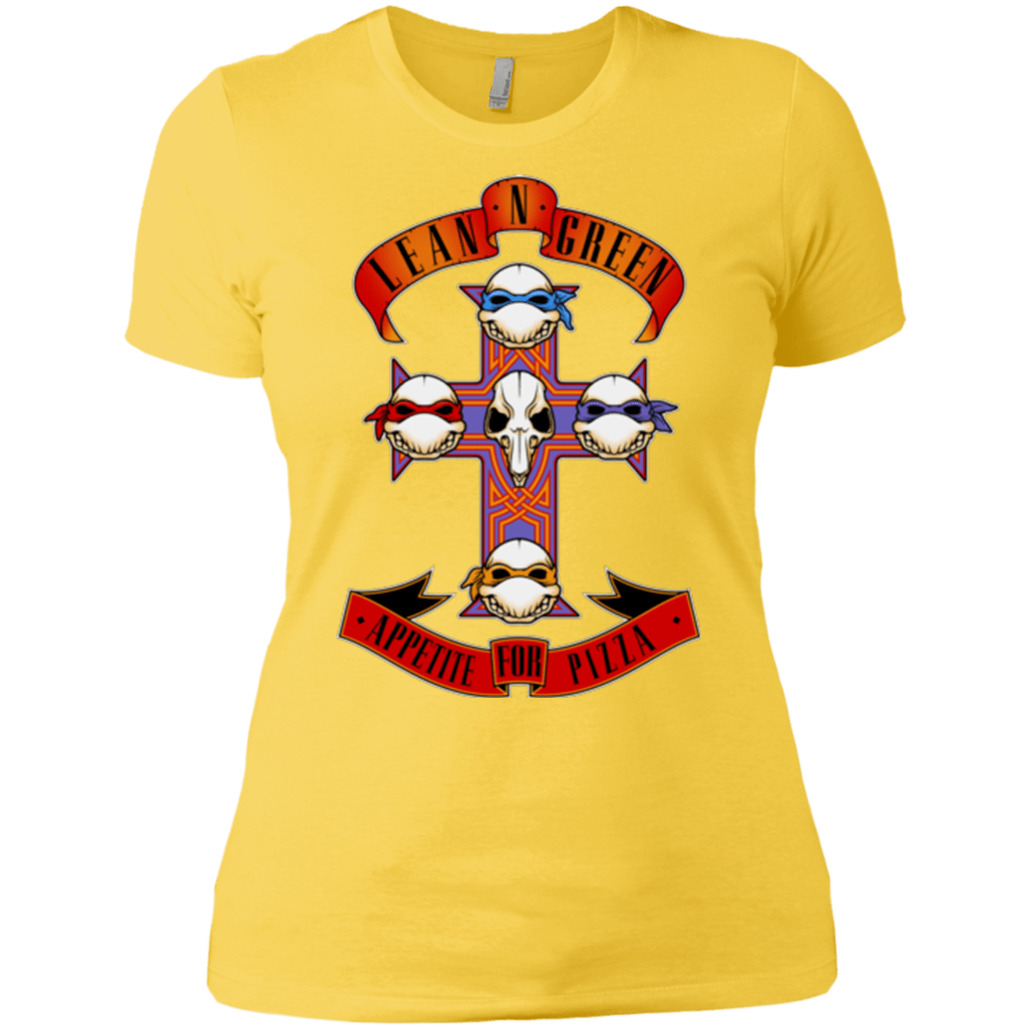 T-Shirts Vibrant Yellow / X-Small APPETITE FOR PIZZA Women's Premium T-Shirt