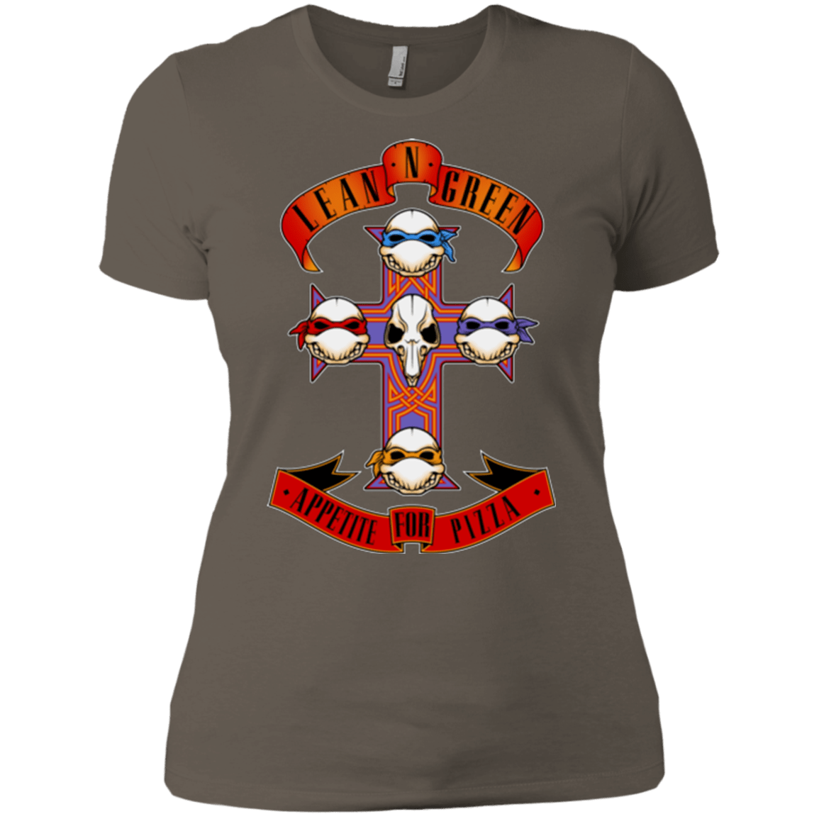 T-Shirts Warm Grey / X-Small APPETITE FOR PIZZA Women's Premium T-Shirt