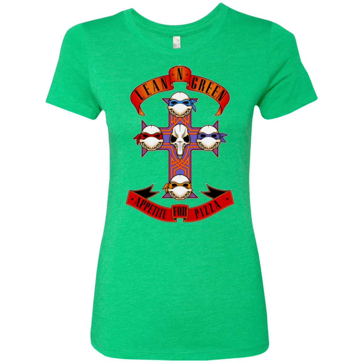 T-Shirts Envy / Small APPETITE FOR PIZZA Women's Triblend T-Shirt