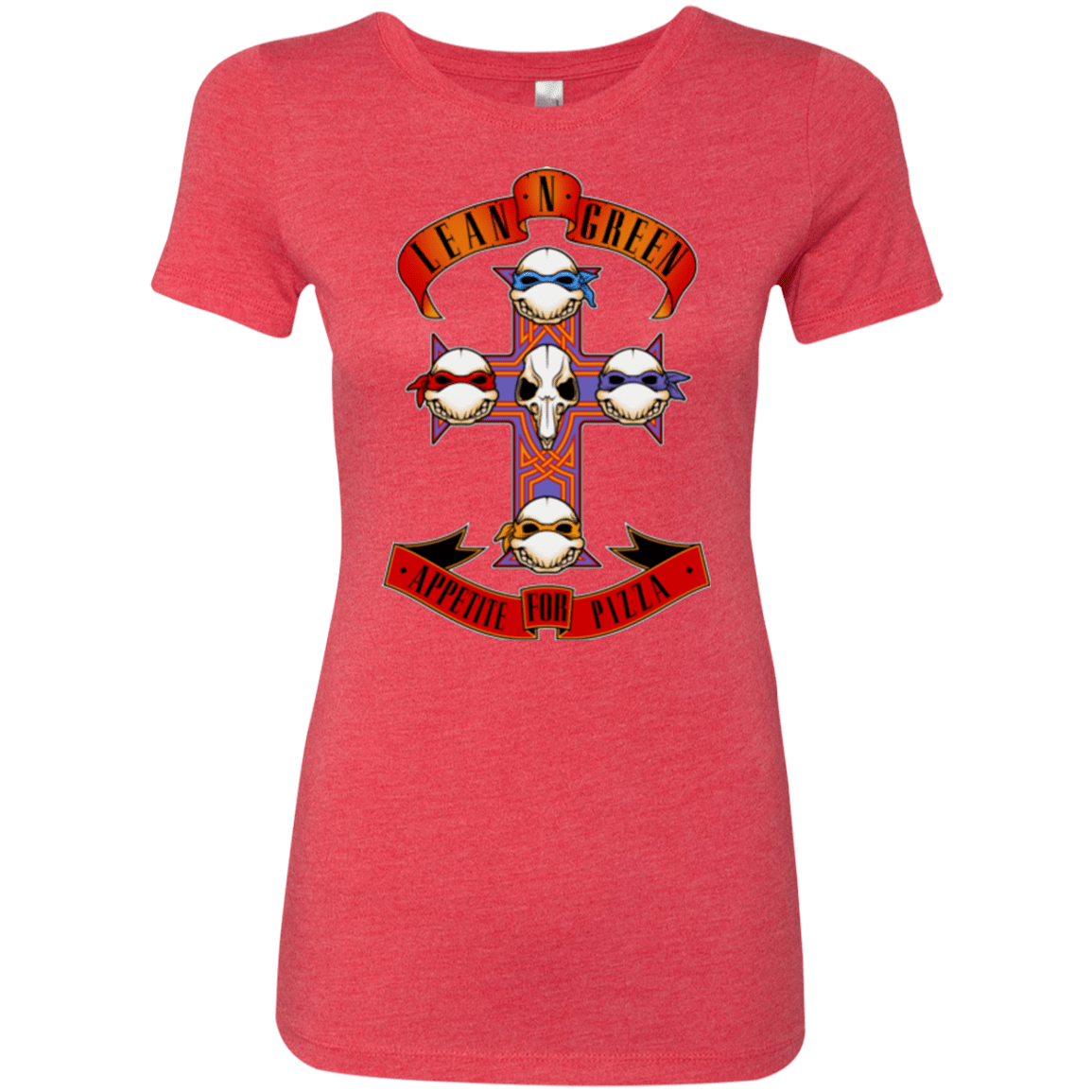 T-Shirts Vintage Red / Small APPETITE FOR PIZZA Women's Triblend T-Shirt