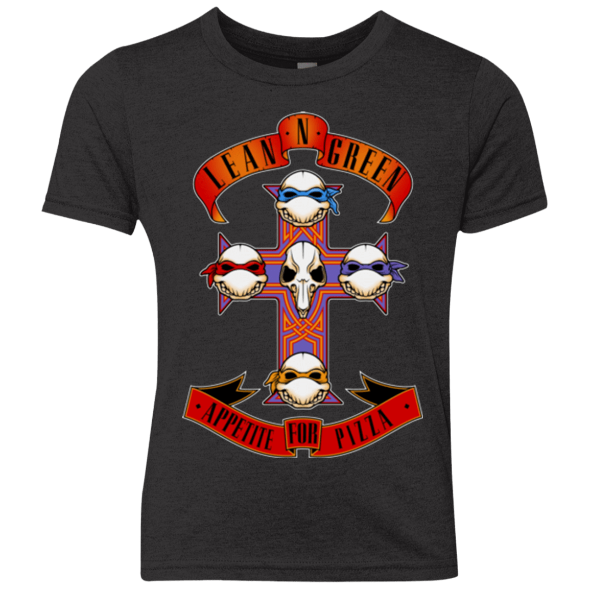 T-Shirts Vintage Black / YXS APPETITE FOR PIZZA Youth Triblend T-Shirt