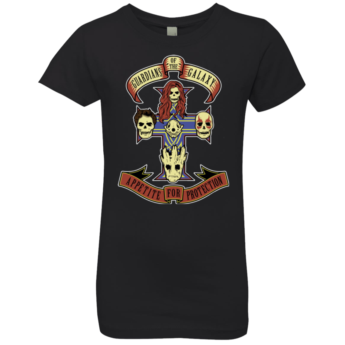 T-Shirts Black / YXS Appetite for Protection Girls Premium T-Shirt