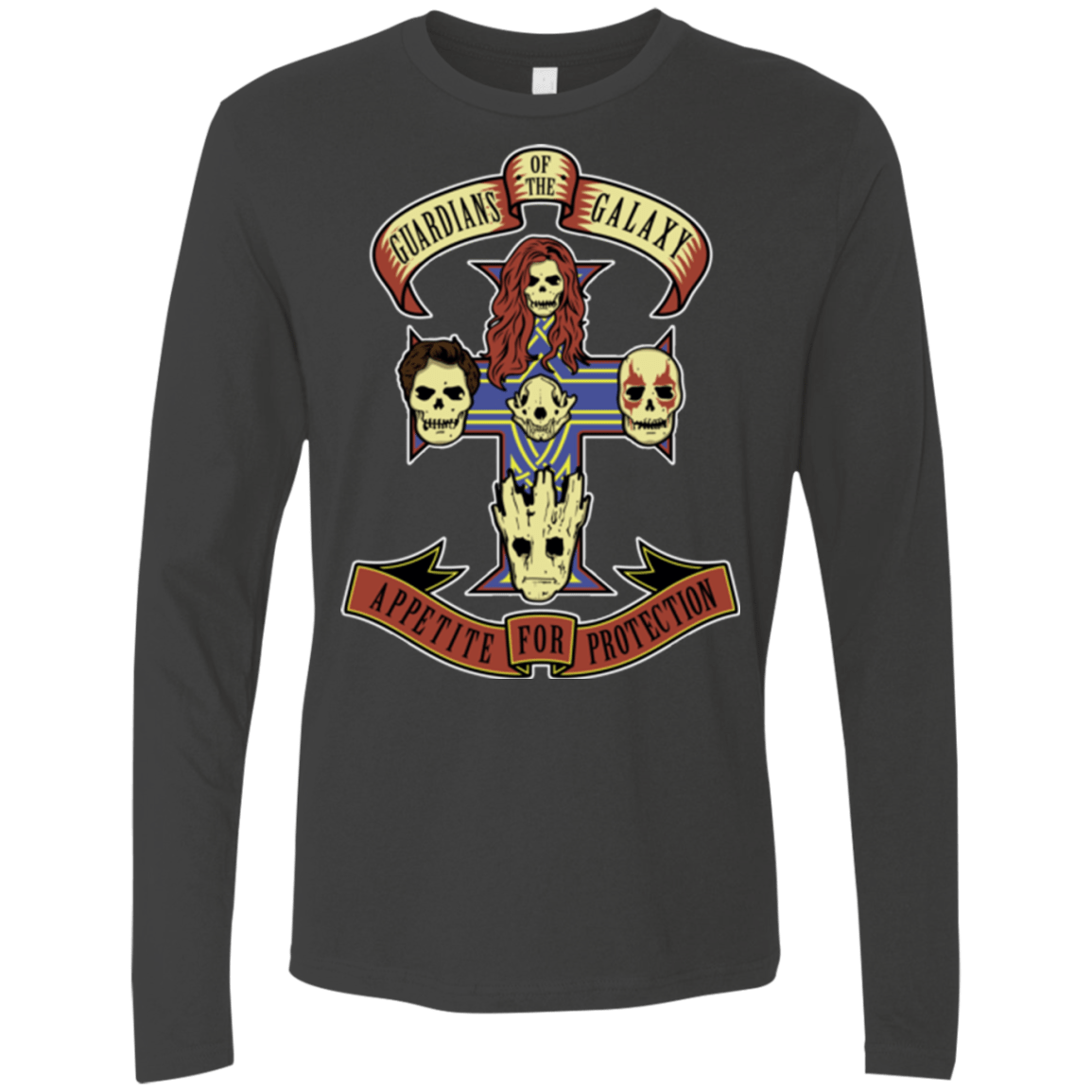 T-Shirts Heavy Metal / Small Appetite for Protection Men's Premium Long Sleeve
