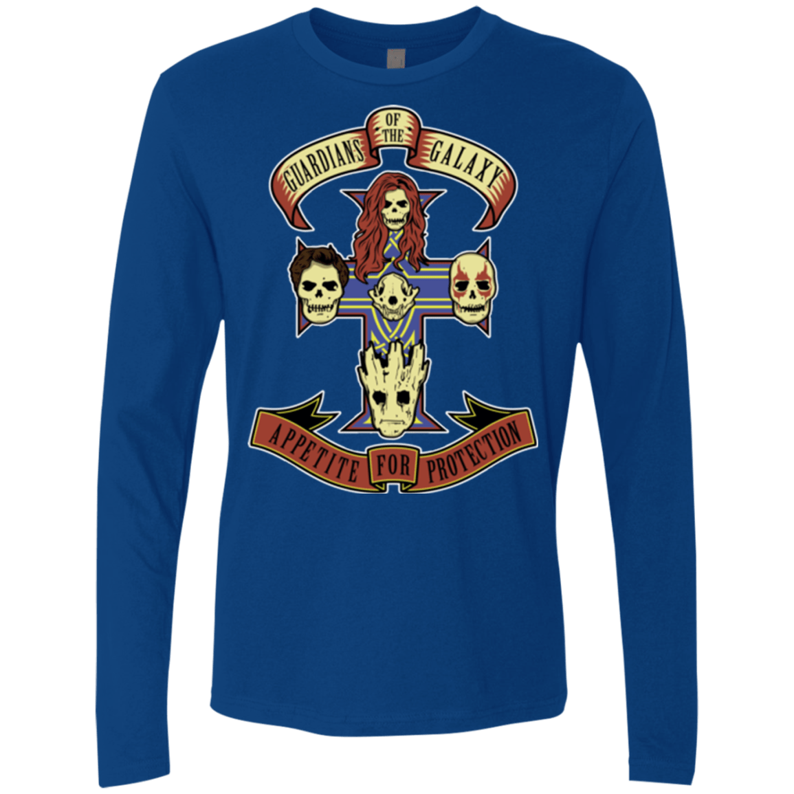 T-Shirts Royal / Small Appetite for Protection Men's Premium Long Sleeve