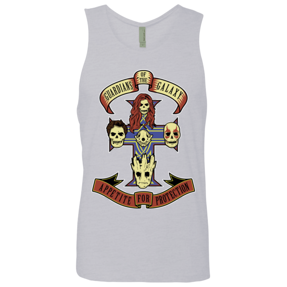 T-Shirts Heather Grey / Small Appetite for Protection Men's Premium Tank Top