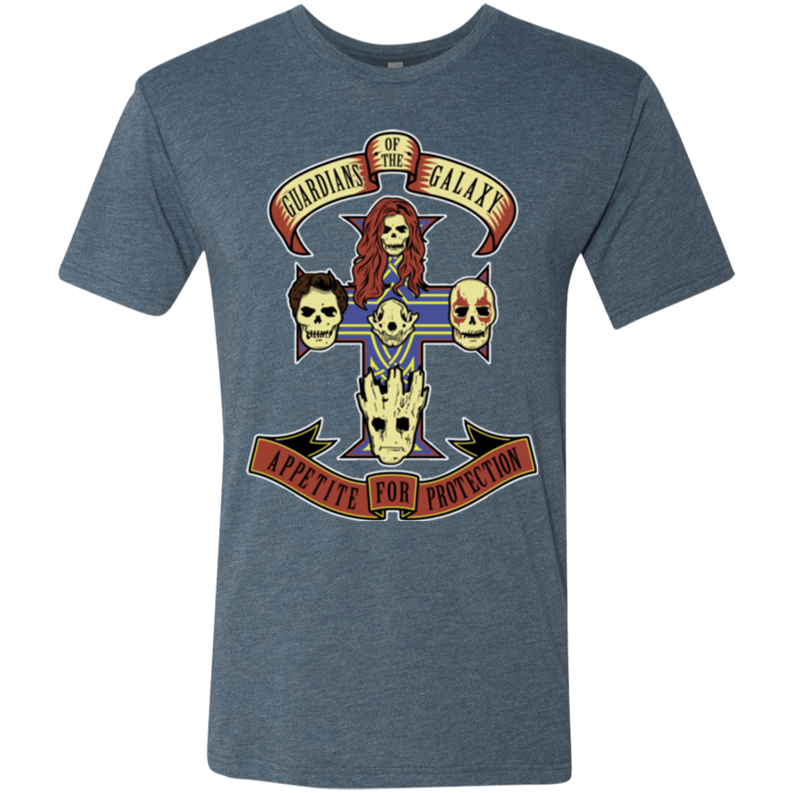 T-Shirts Indigo / Small Appetite for Protection Men's Triblend T-Shirt
