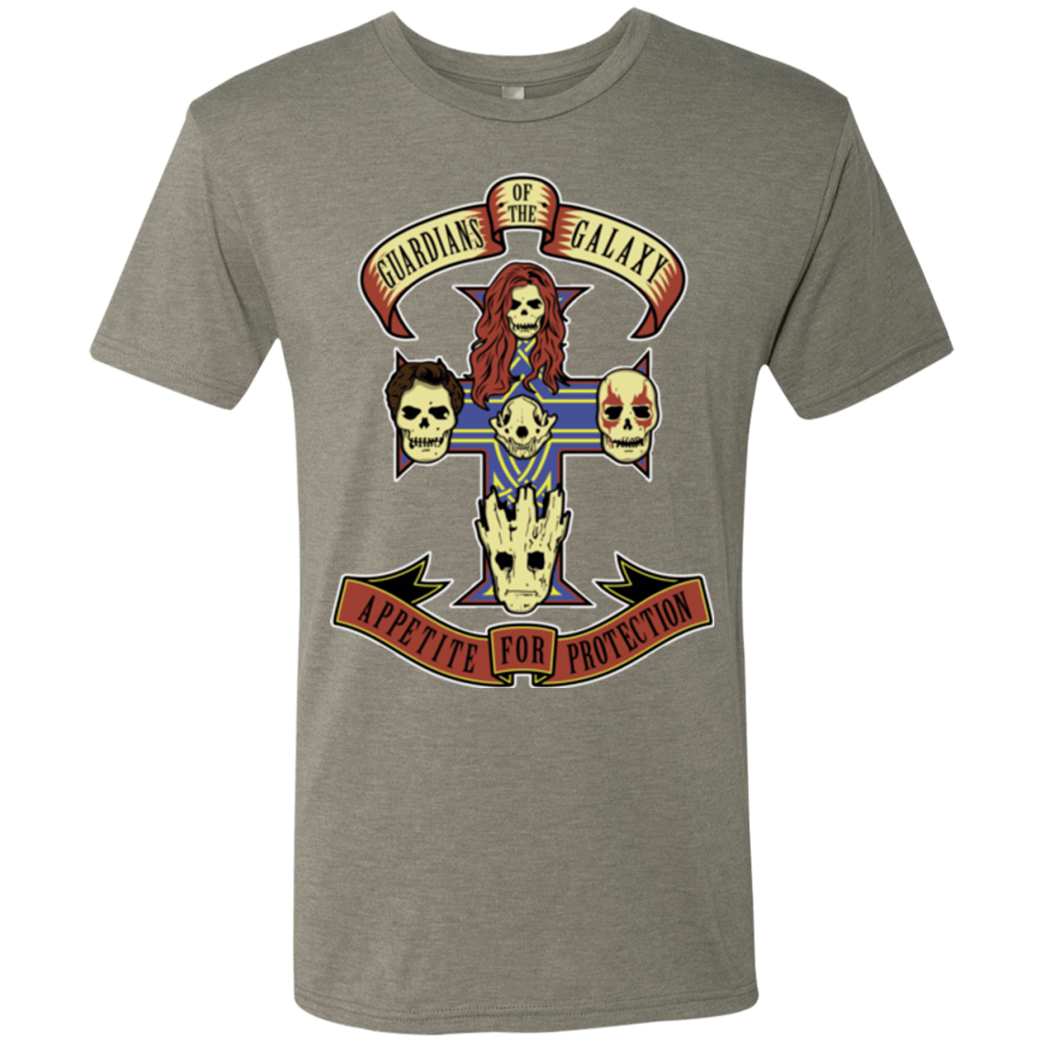 T-Shirts Venetian Grey / Small Appetite for Protection Men's Triblend T-Shirt