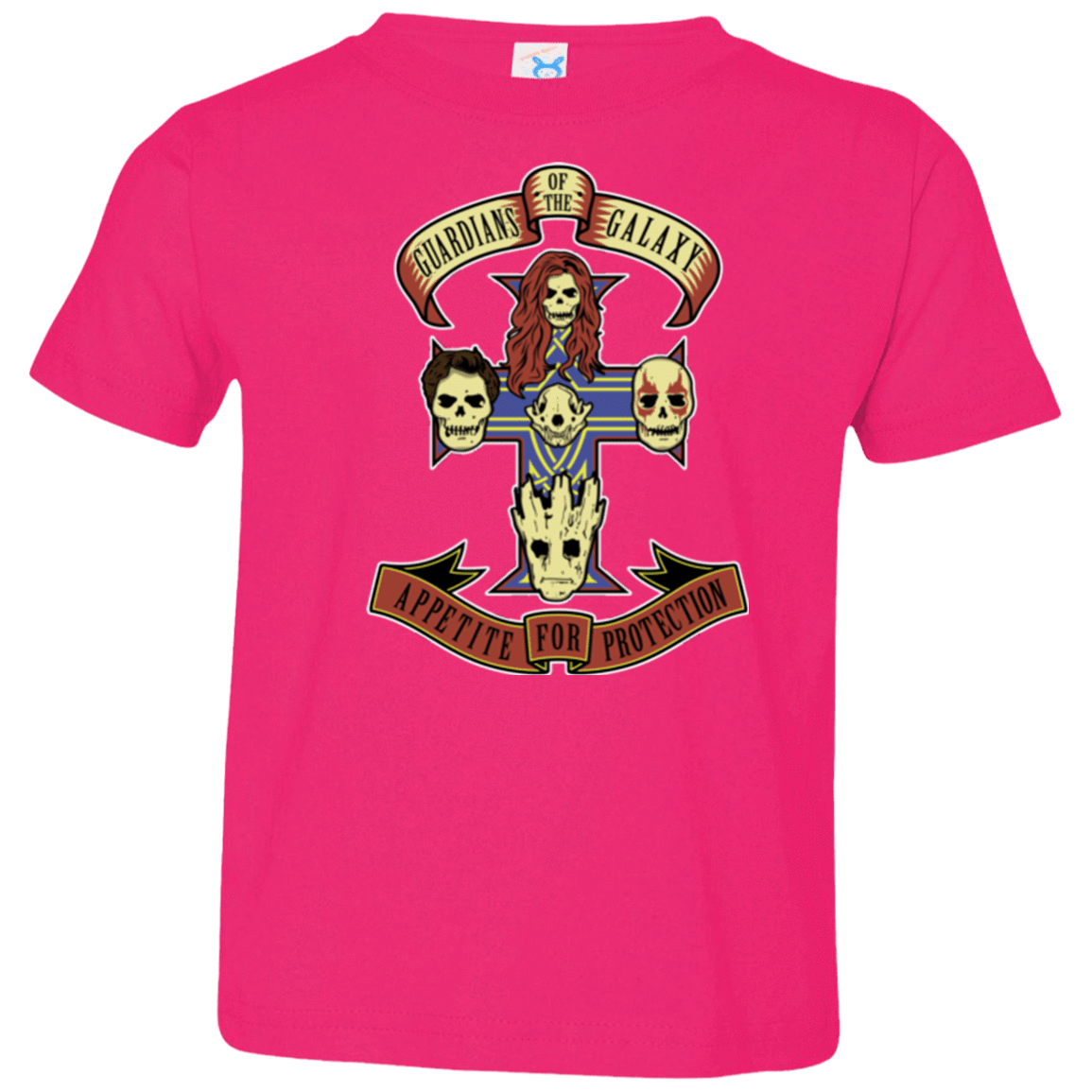 T-Shirts Hot Pink / 2T Appetite for Protection Toddler Premium T-Shirt