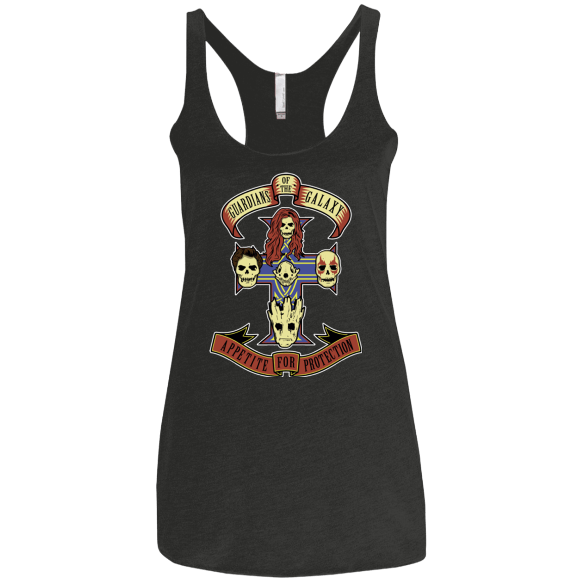 Appetite for Protection Women's Triblend Racerback Tank
