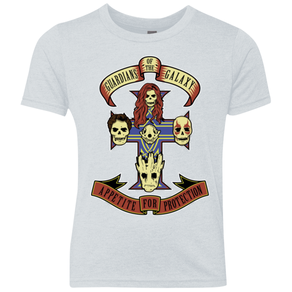 T-Shirts Heather White / YXS Appetite for Protection Youth Triblend T-Shirt