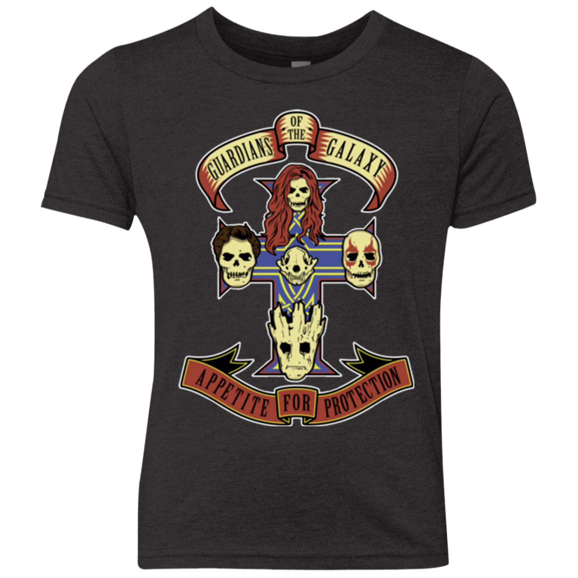 T-Shirts Vintage Black / YXS Appetite for Protection Youth Triblend T-Shirt