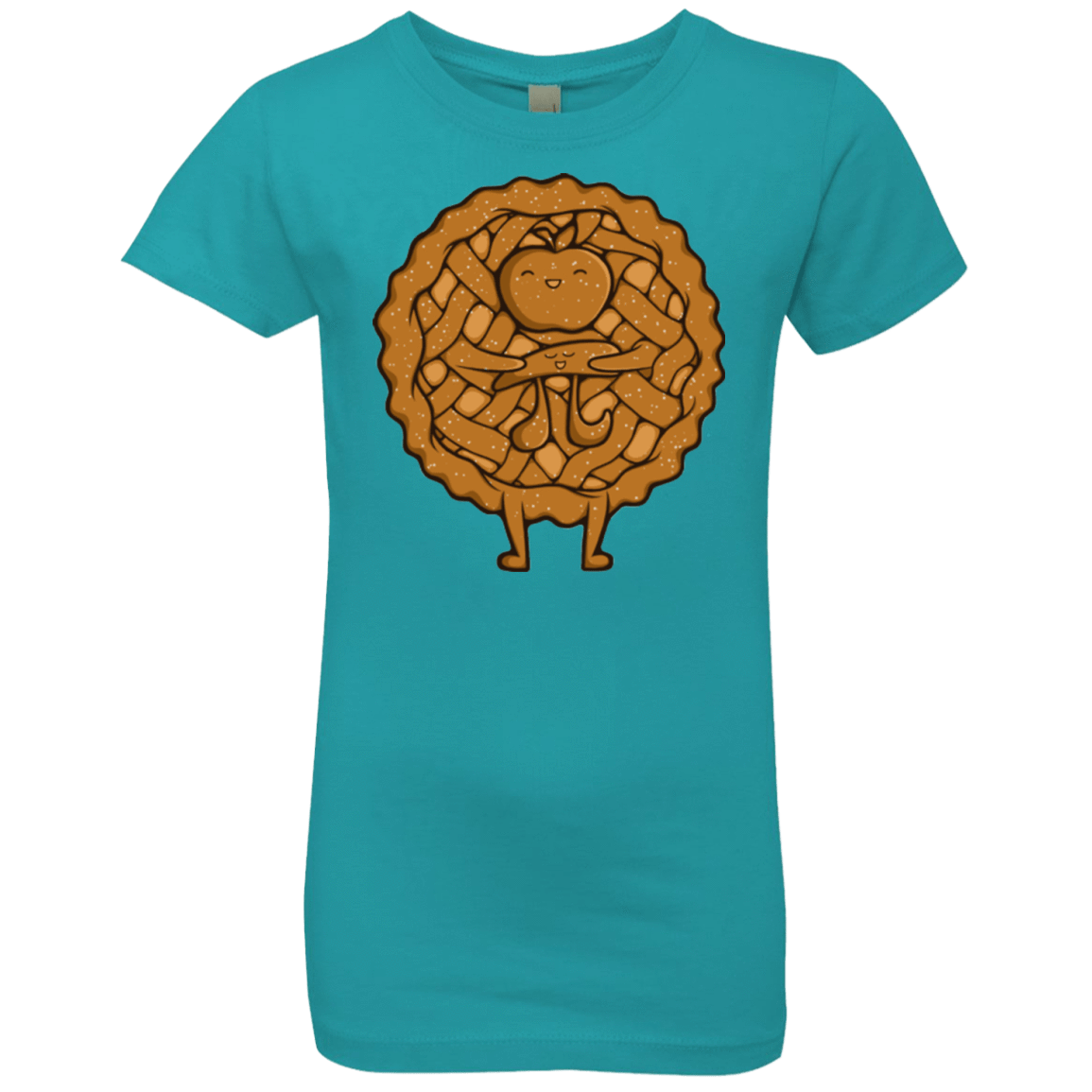 T-Shirts Tahiti Blue / YXS Apple Pie Girls Premium T-Shirt