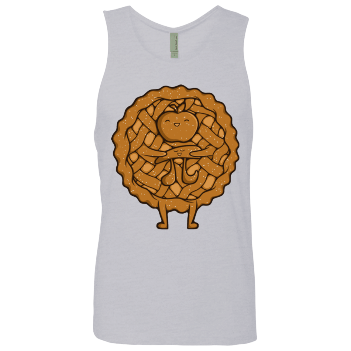T-Shirts Heather Grey / Small Apple Pie Men's Premium Tank Top