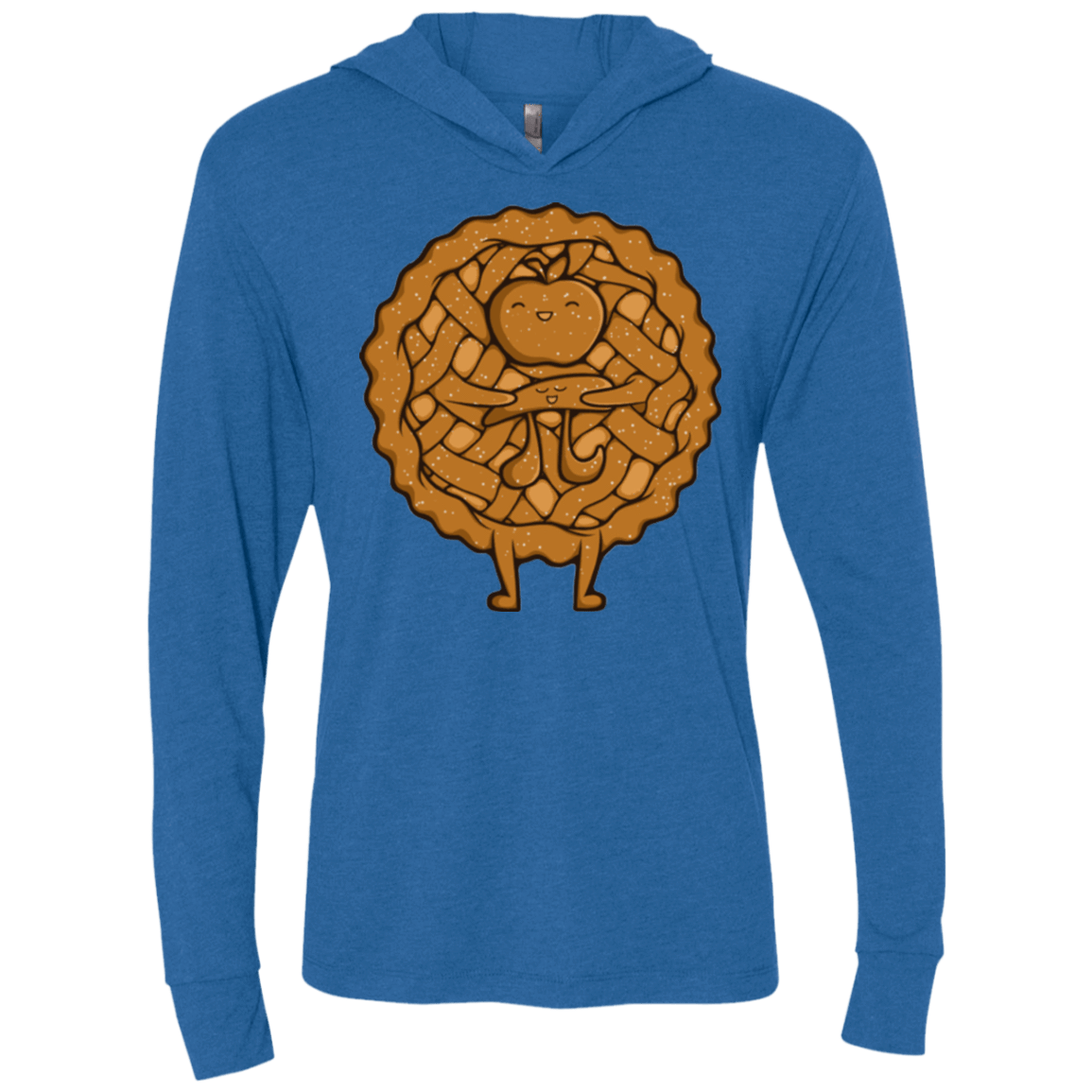 T-Shirts Vintage Royal / X-Small Apple Pie Triblend Long Sleeve Hoodie Tee