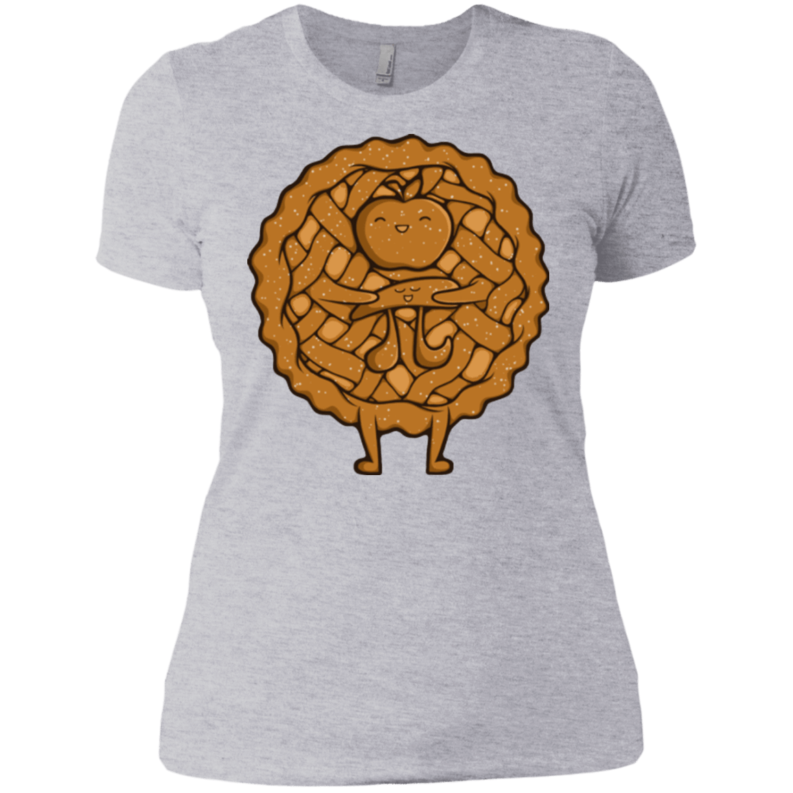 T-Shirts Heather Grey / X-Small Apple Pie Women's Premium T-Shirt