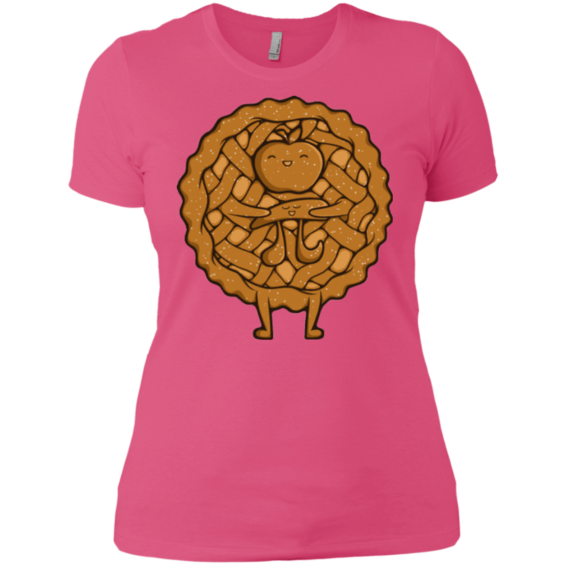T-Shirts Hot Pink / X-Small Apple Pie Women's Premium T-Shirt