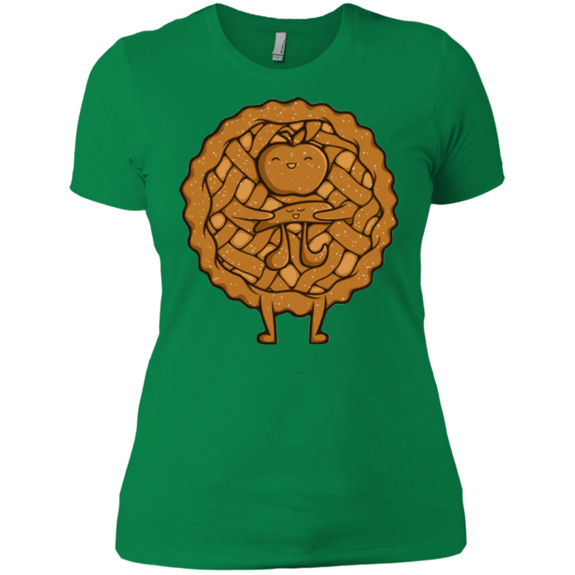 T-Shirts Kelly Green / X-Small Apple Pie Women's Premium T-Shirt