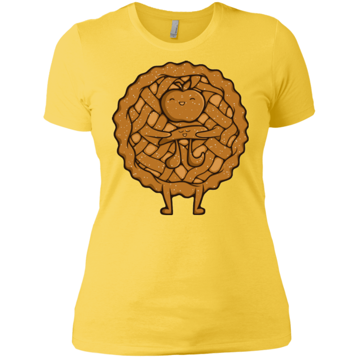 T-Shirts Vibrant Yellow / X-Small Apple Pie Women's Premium T-Shirt