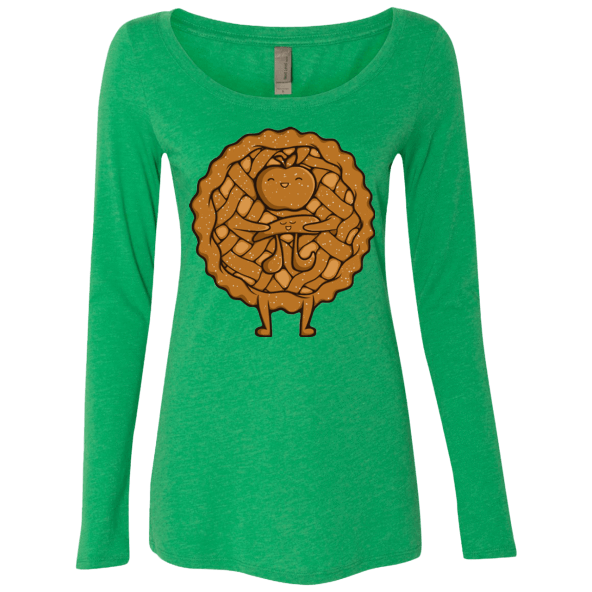 T-Shirts Envy / Small Apple Pie Women's Triblend Long Sleeve Shirt