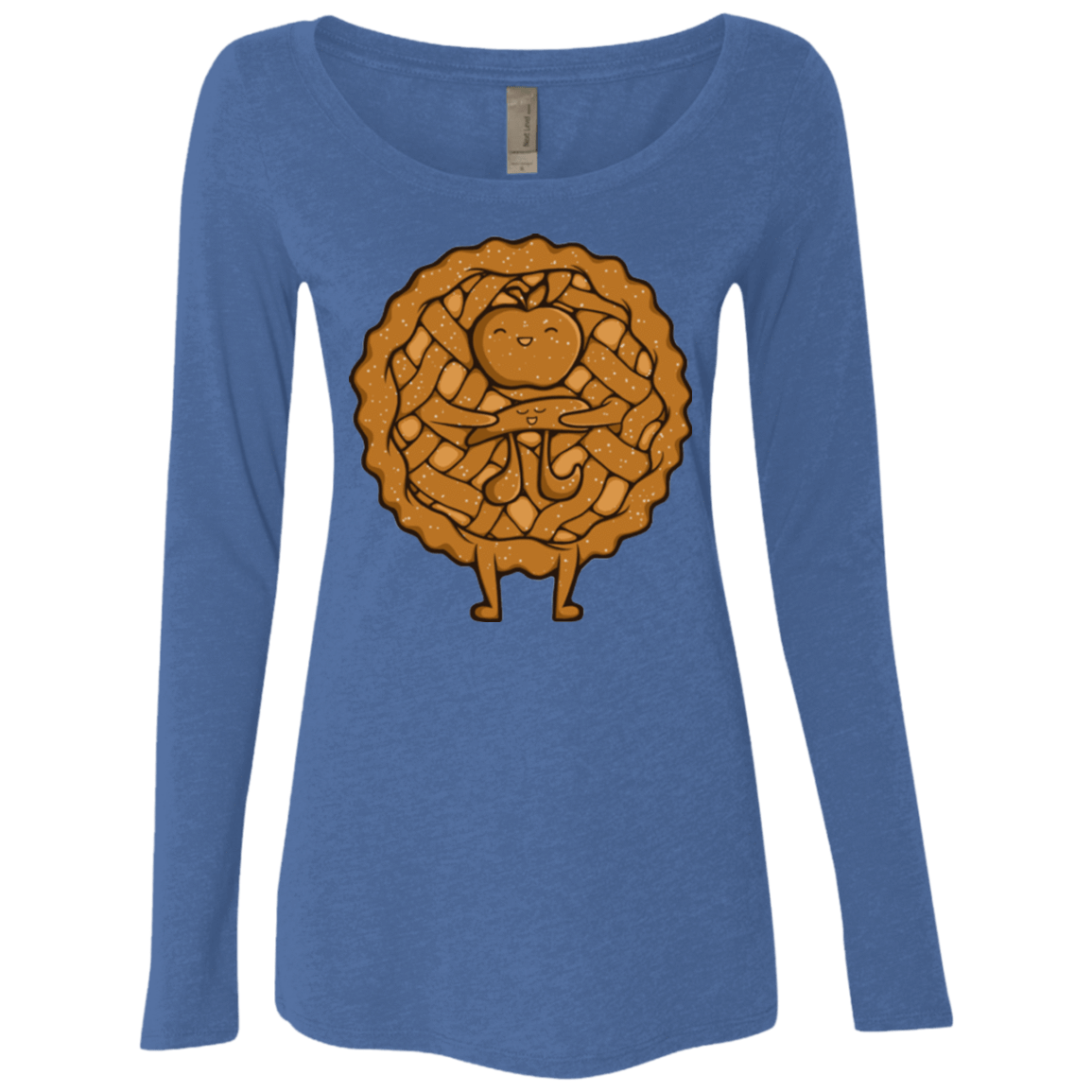 T-Shirts Vintage Royal / Small Apple Pie Women's Triblend Long Sleeve Shirt