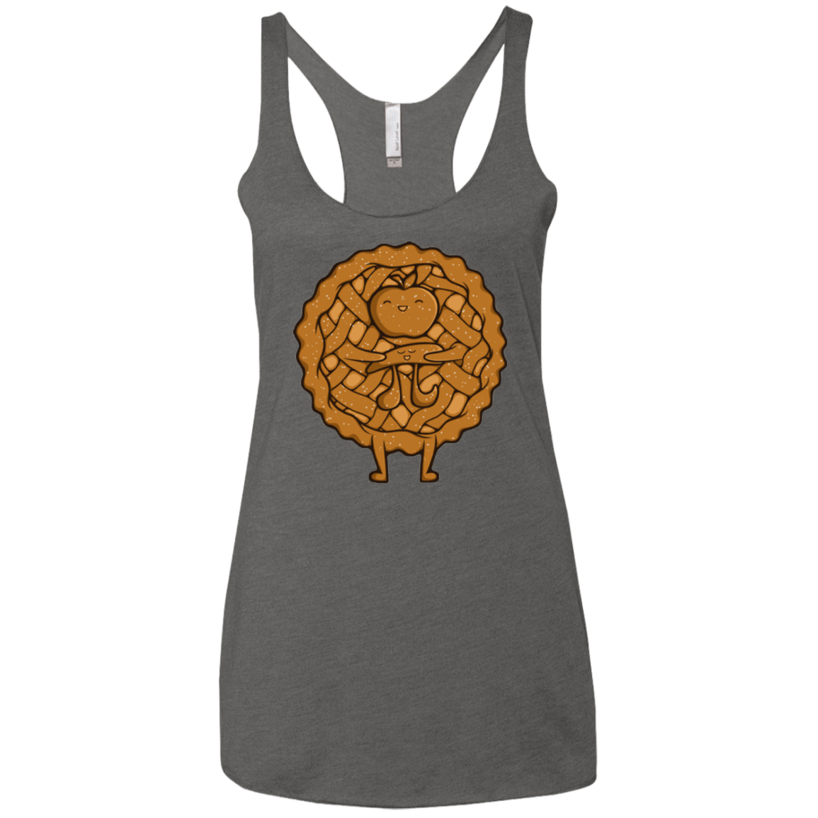 T-Shirts Premium Heather / X-Small Apple Pie Women's Triblend Racerback Tank
