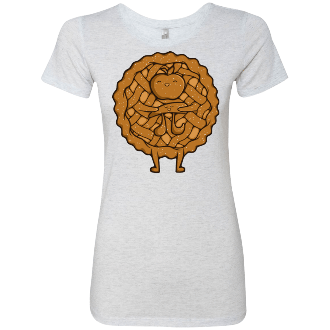 T-Shirts Heather White / Small Apple Pie Women's Triblend T-Shirt