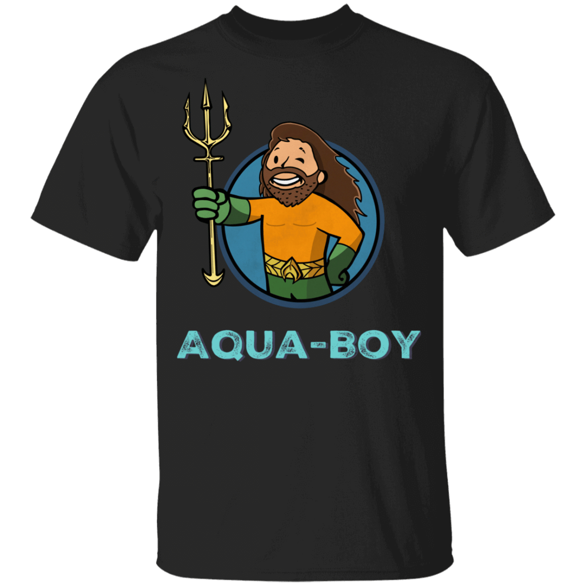 T-Shirts Black / YXS Aqua Boy Youth T-Shirt