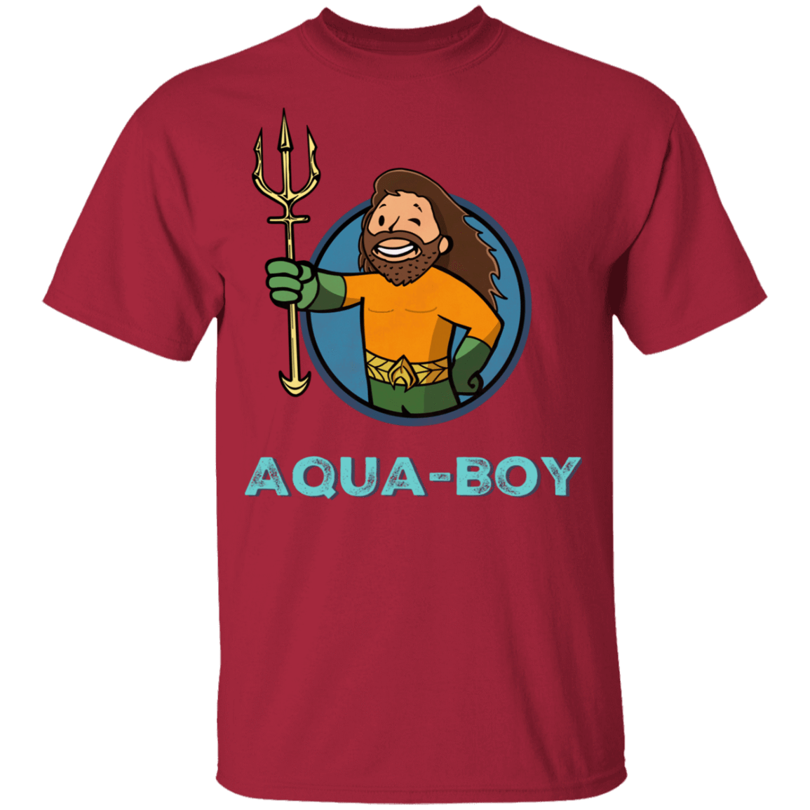 T-Shirts Cardinal / YXS Aqua Boy Youth T-Shirt