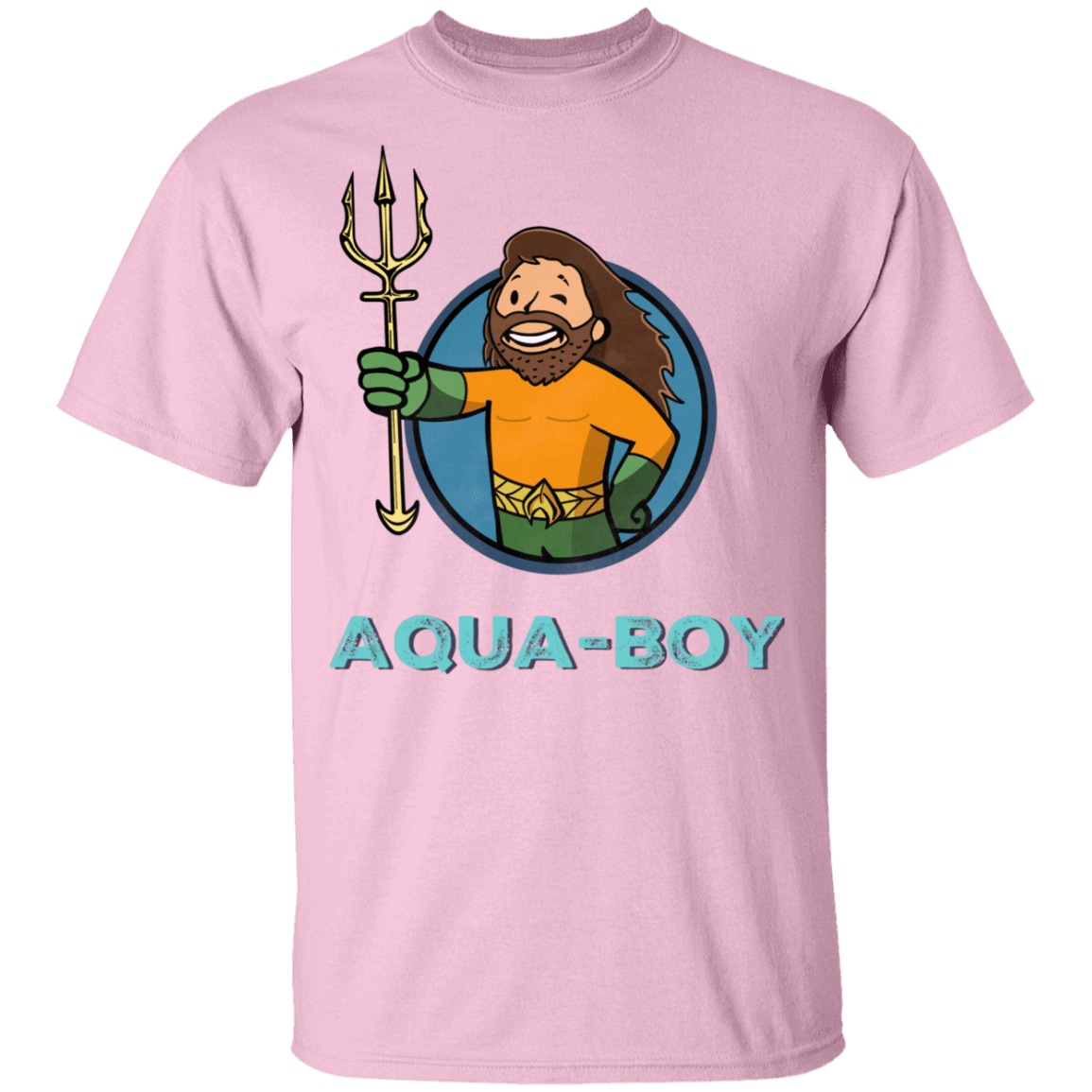 T-Shirts Light Pink / YXS Aqua Boy Youth T-Shirt