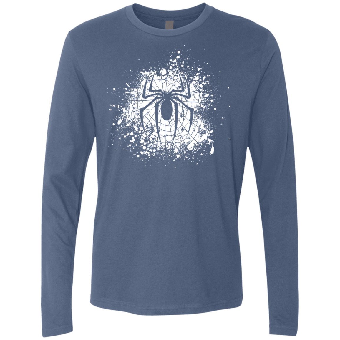 T-Shirts Indigo / S Arachnophobia Men's Premium Long Sleeve
