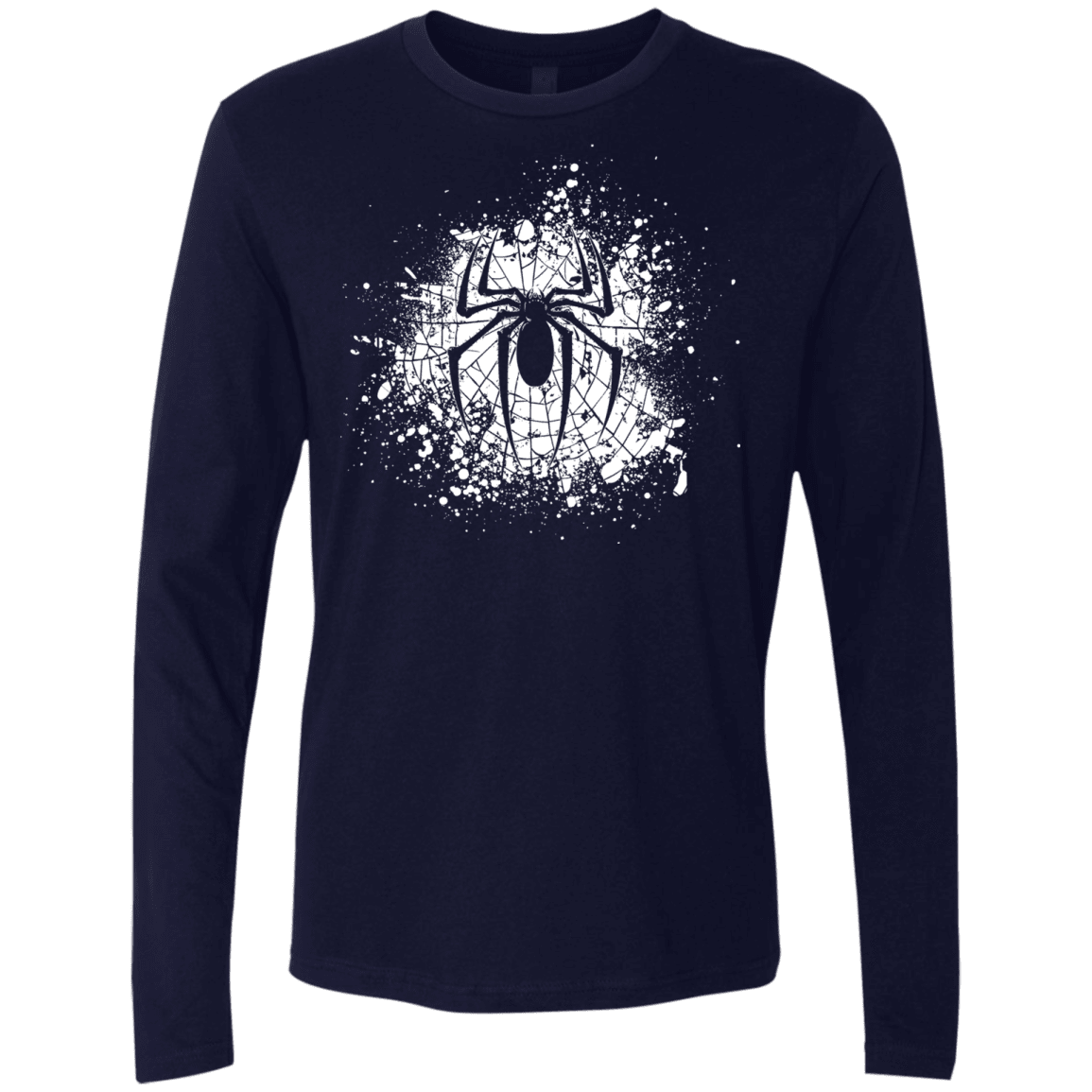 T-Shirts Midnight Navy / S Arachnophobia Men's Premium Long Sleeve