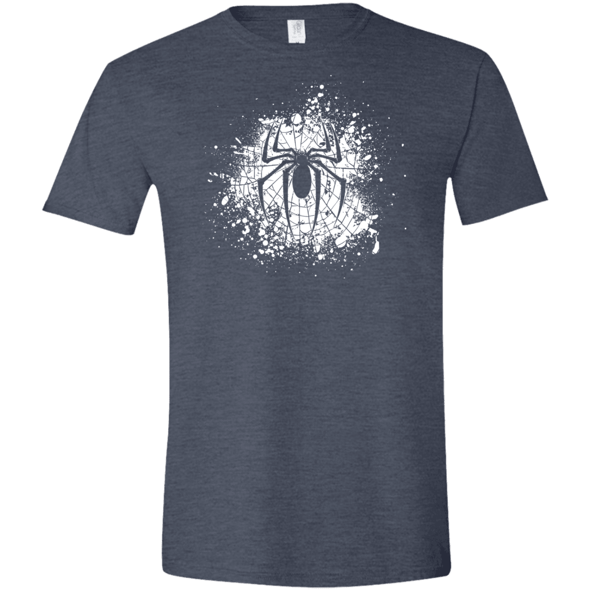 T-Shirts Heather Navy / S Arachnophobia Men's Semi-Fitted Softstyle