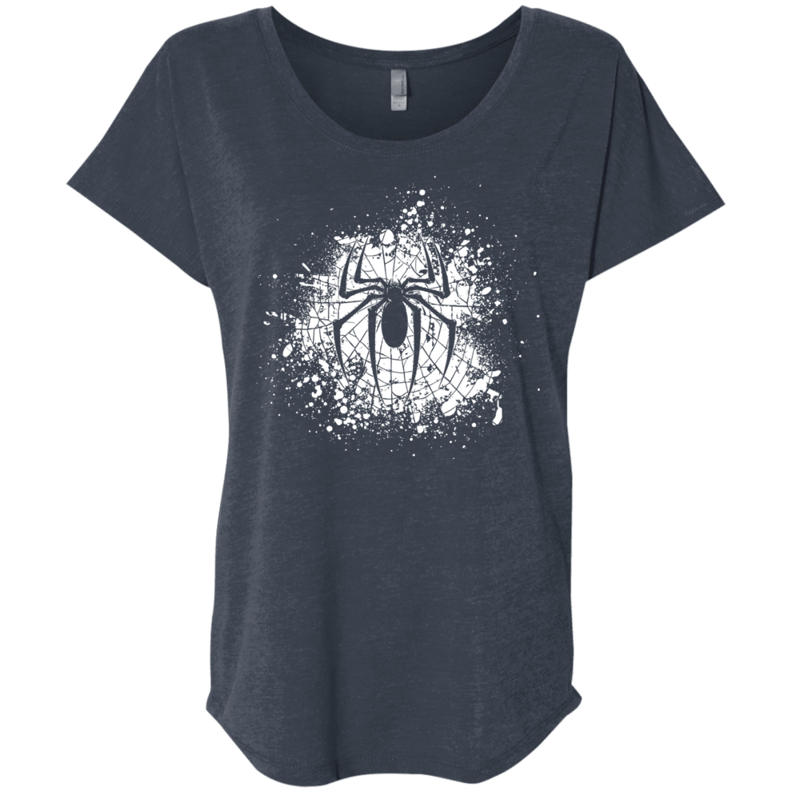 T-Shirts Vintage Navy / X-Small Arachnophobia Triblend Dolman Sleeve