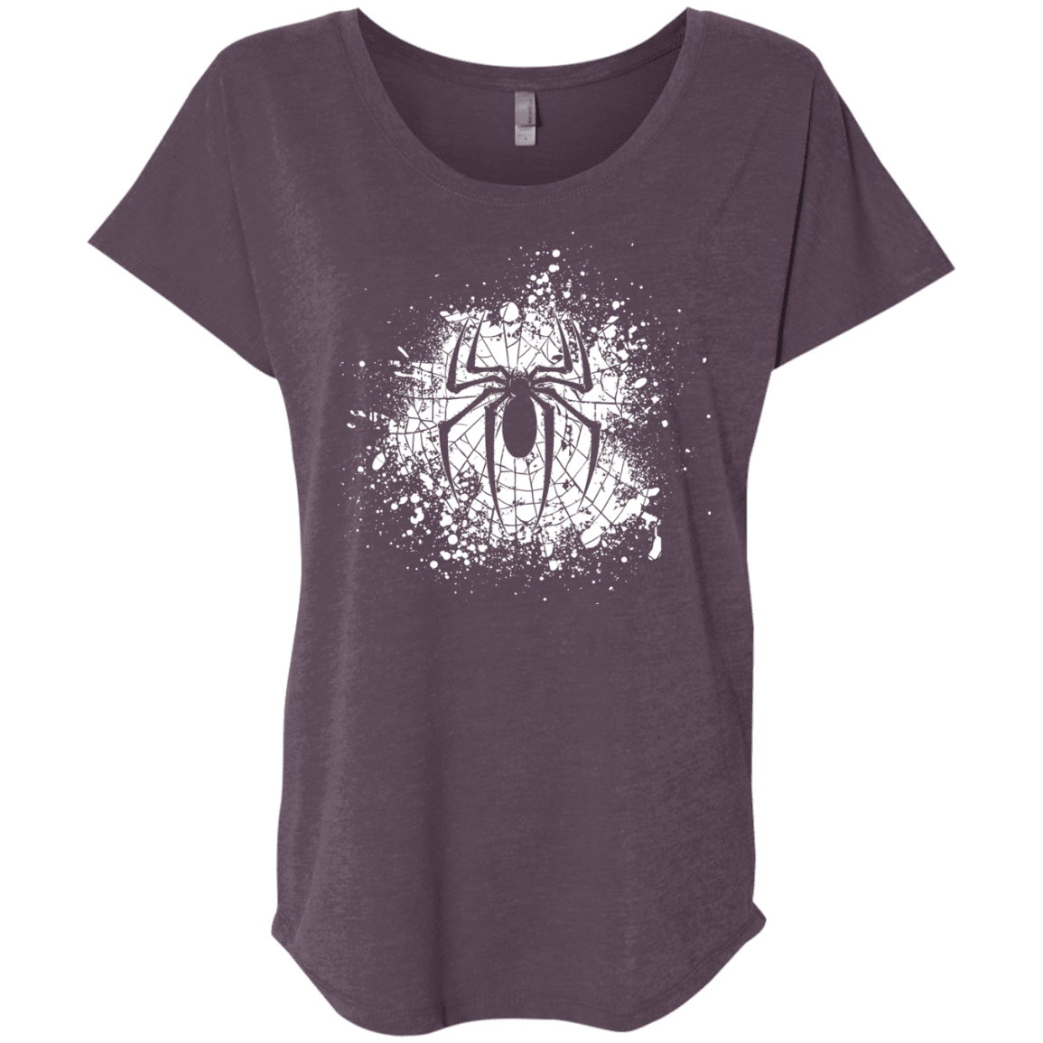 T-Shirts Vintage Purple / X-Small Arachnophobia Triblend Dolman Sleeve