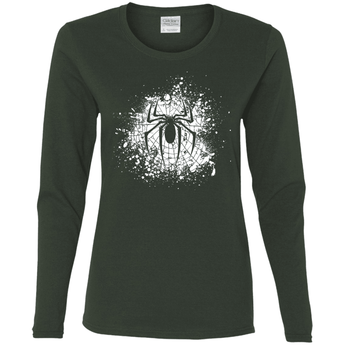 T-Shirts Forest / S Arachnophobia Women's Long Sleeve T-Shirt