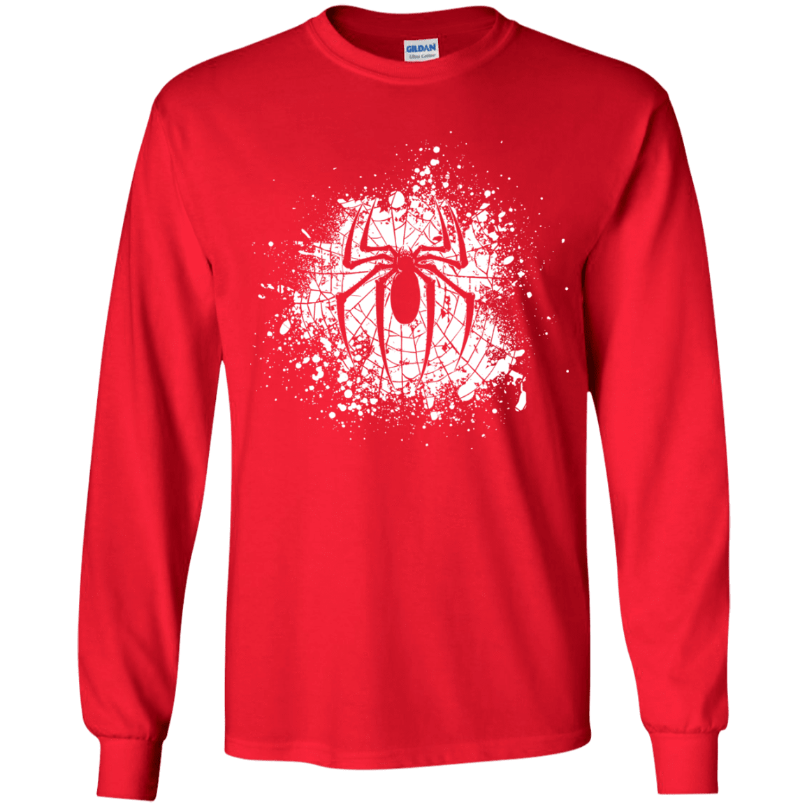 T-Shirts Red / YS Arachnophobia Youth Long Sleeve T-Shirt