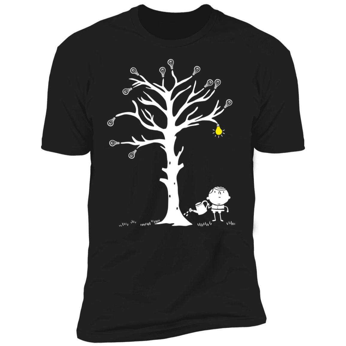 T-Shirts Black / X-Small Arbol de las Ideas Men's Premium T-Shirt
