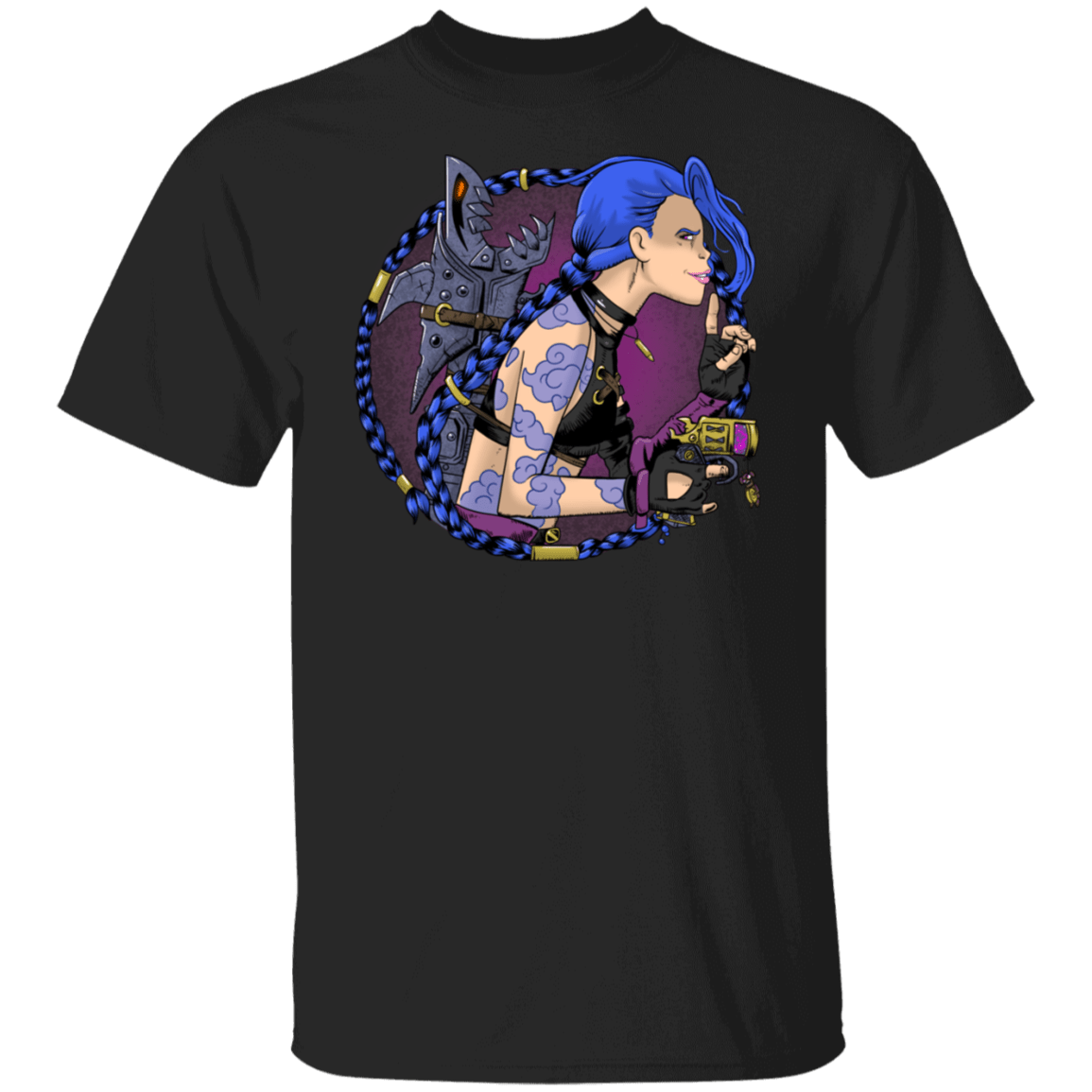 T-Shirts Black / S Arcane Girl T-Shirt